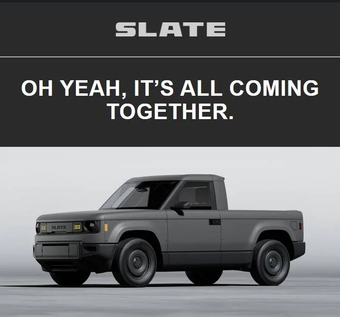 Slate Auto Pickup Truck My Slate Truck Reservation Pre-Order is in! Who else? Screenshot 2025-04-24 233107