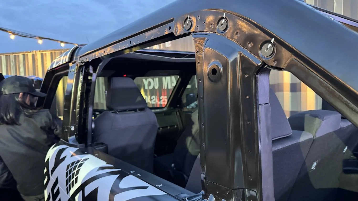 Slate Auto Pickup Truck Engineering deep dive: Slate EV truck chassis, body, battery, safety, suspension, underbody undercarriage slate_7646