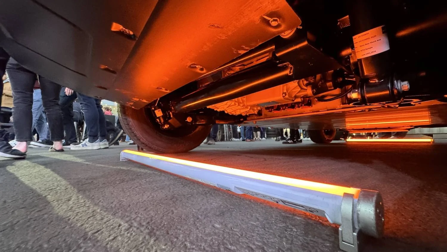 Slate Auto Pickup Truck Engineering deep dive: Slate EV truck chassis, body, battery, safety, suspension, underbody undercarriage slate_7616