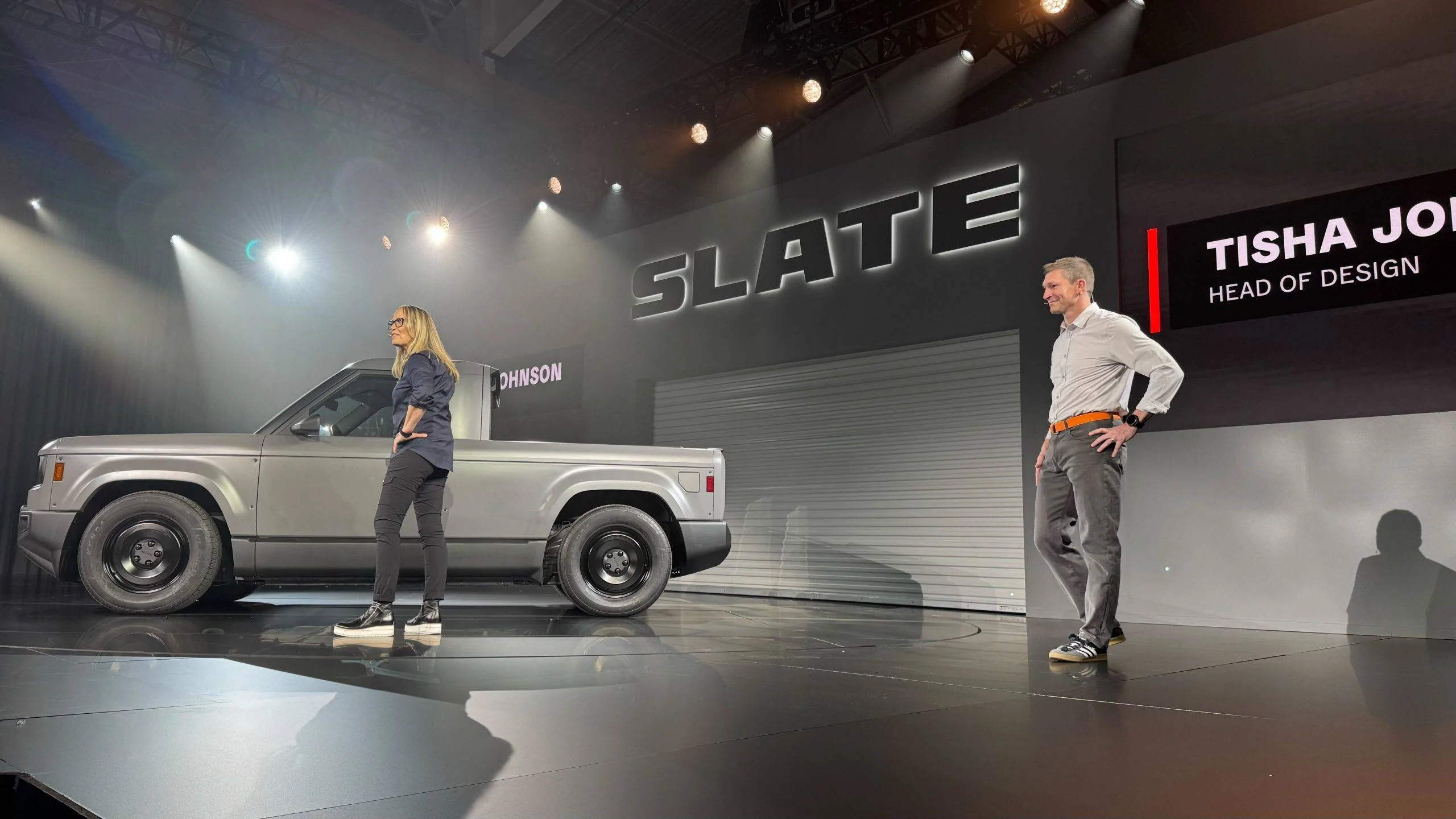 Slate Auto Pickup Truck Engineering deep dive: Slate EV truck chassis, body, battery, safety, suspension, underbody undercarriage IMG_7583-scaled