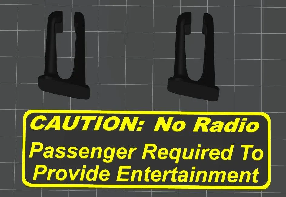 Slate Auto Pickup Truck Custom Slatelets (3D Print STL files attached) Slate no radio