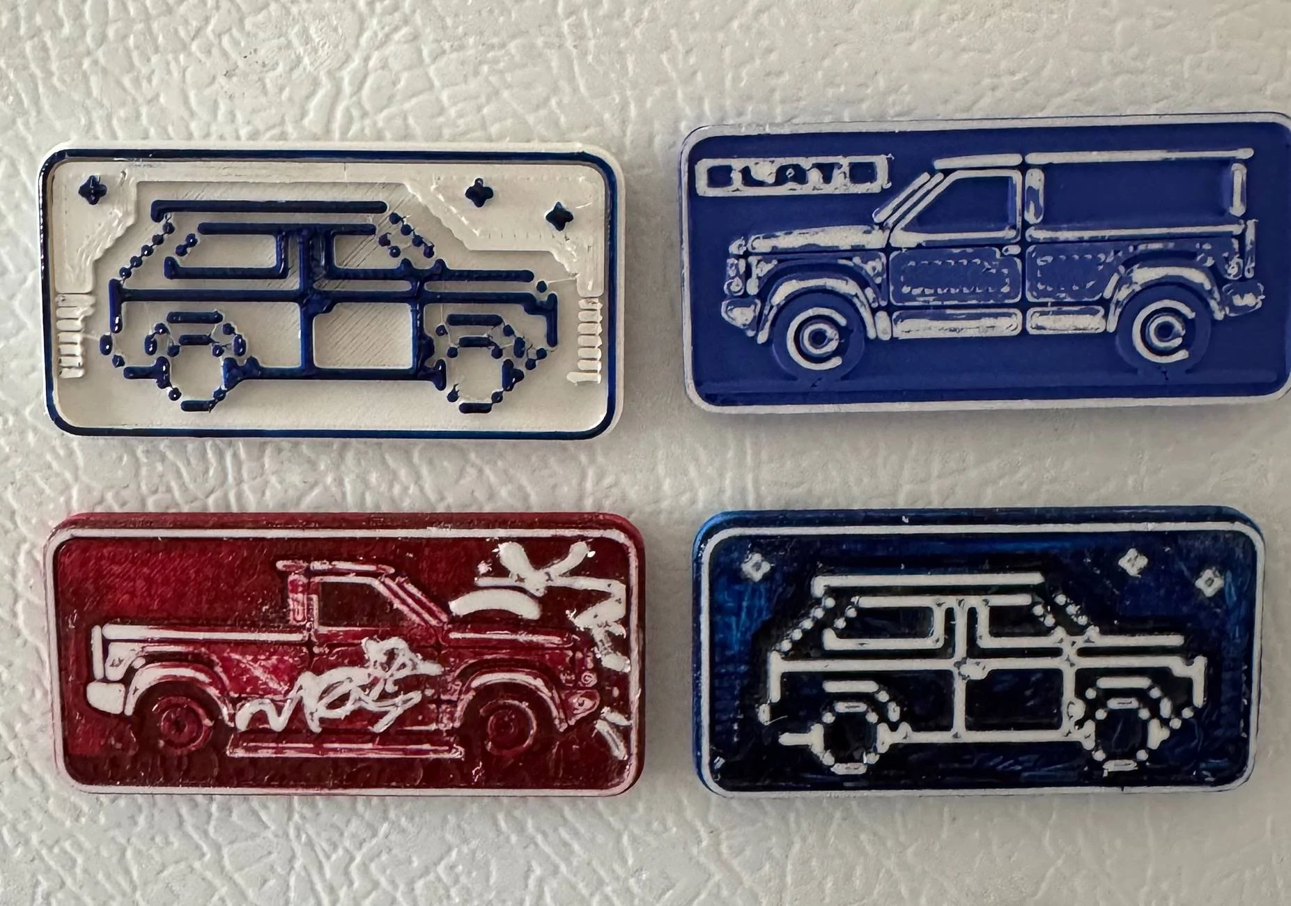 Slate Auto Pickup Truck Custom Slatelets (3D Print STL files attached) IMG_3244