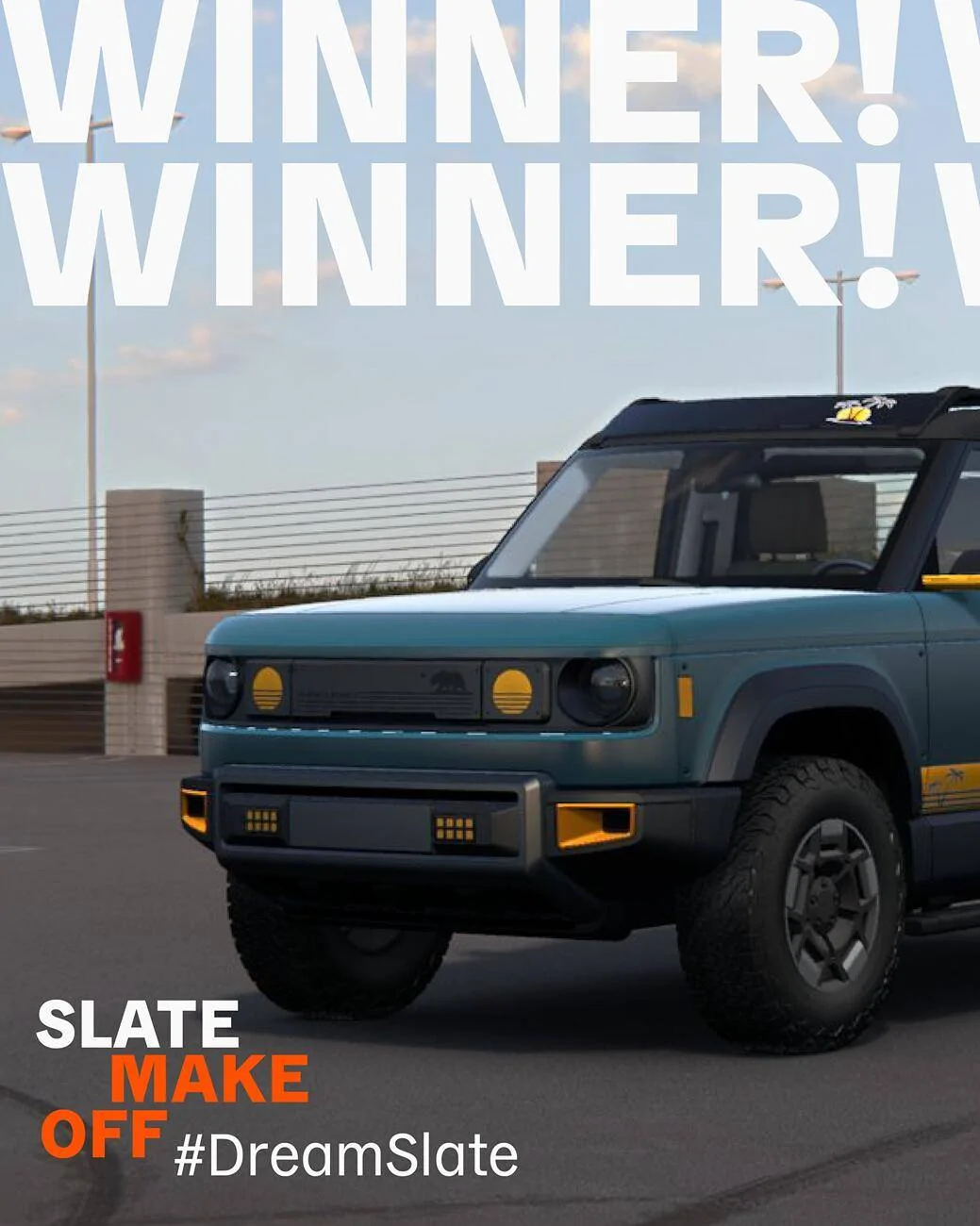 Slate Auto Pickup Truck Slate Make-Off Design Contest: Winner gets trip to Slate HQ to meet the design team 1747480434240-3o