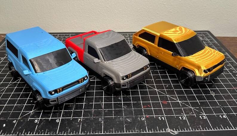 Slate Auto Pickup Truck Scale Models of Slate Pickup, SUV, Fastback (for DIY 3D Print - STL Files) il_794xN.6940780097_4r8v