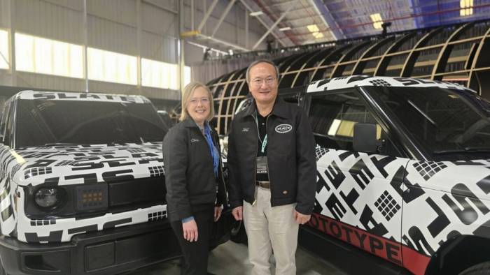 Slate Auto Pickup Truck Details of $2.8B battery deal between Slate Auto and SK On ked202504250009.700x.0