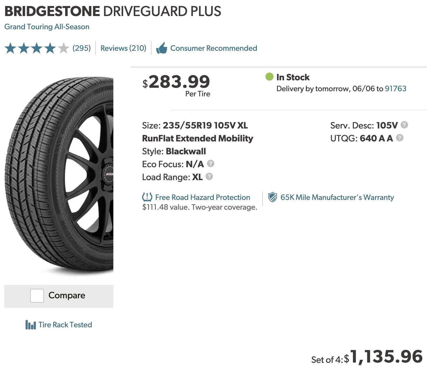 Slate Auto Pickup Truck EV Tires for 17" or 20" wheels Screenshot 2025-06-05 at 7.03.49 AM