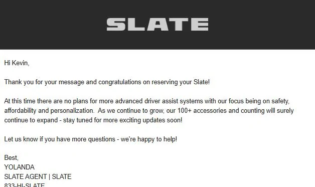 Slate Auto Pickup Truck Autosteer and Adaptive Cruise Control 1749140568138-d2