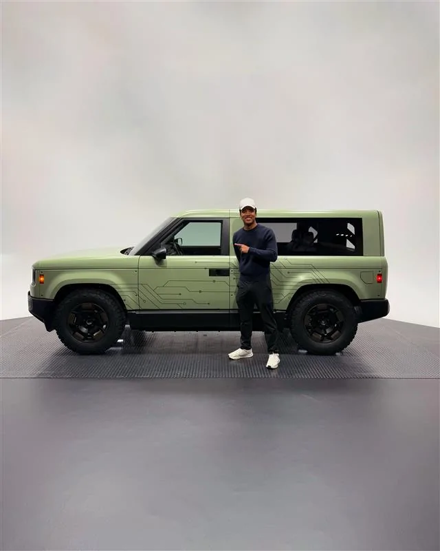 Slate Auto Pickup Truck Influencer photoshoots from Slate Instagram 3