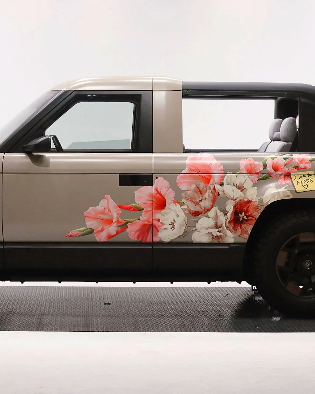 Slate Auto Pickup Truck Influencer photoshoots from Slate Instagram 10