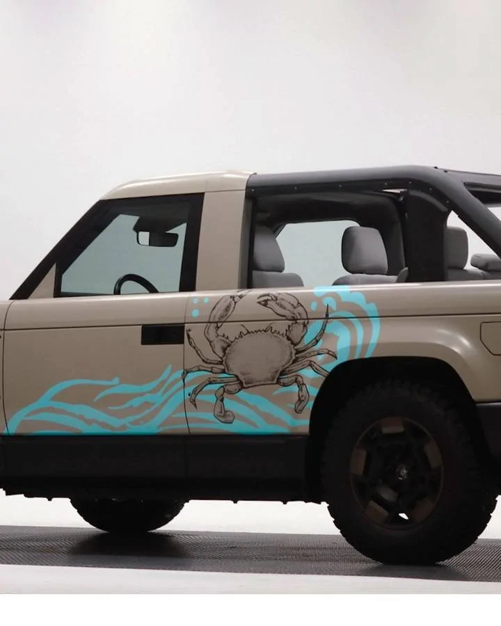 Slate Auto Pickup Truck Influencer photoshoots from Slate Instagram 12