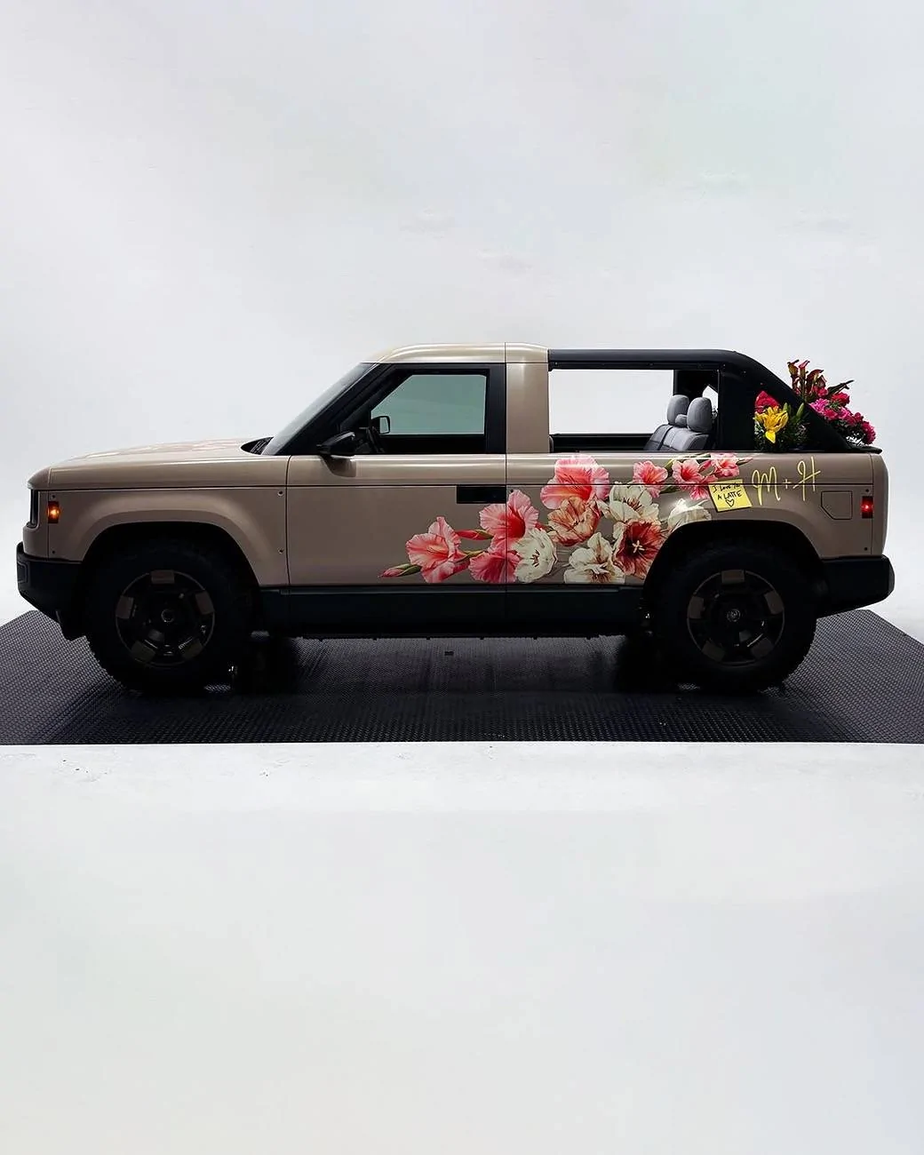 Slate Auto Pickup Truck Influencer photoshoots from Slate Instagram 7