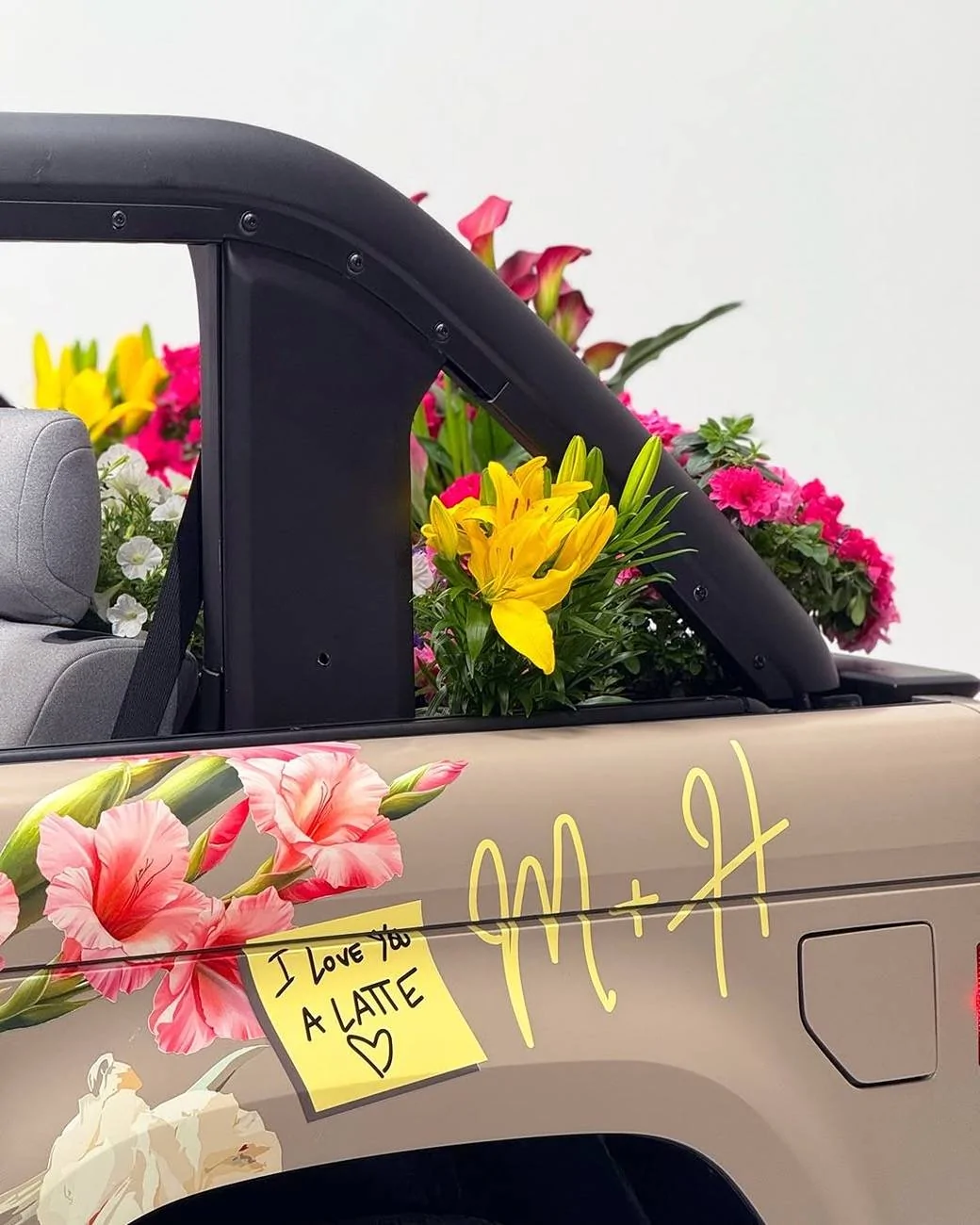Slate Auto Pickup Truck Influencer photoshoots from Slate Instagram 9