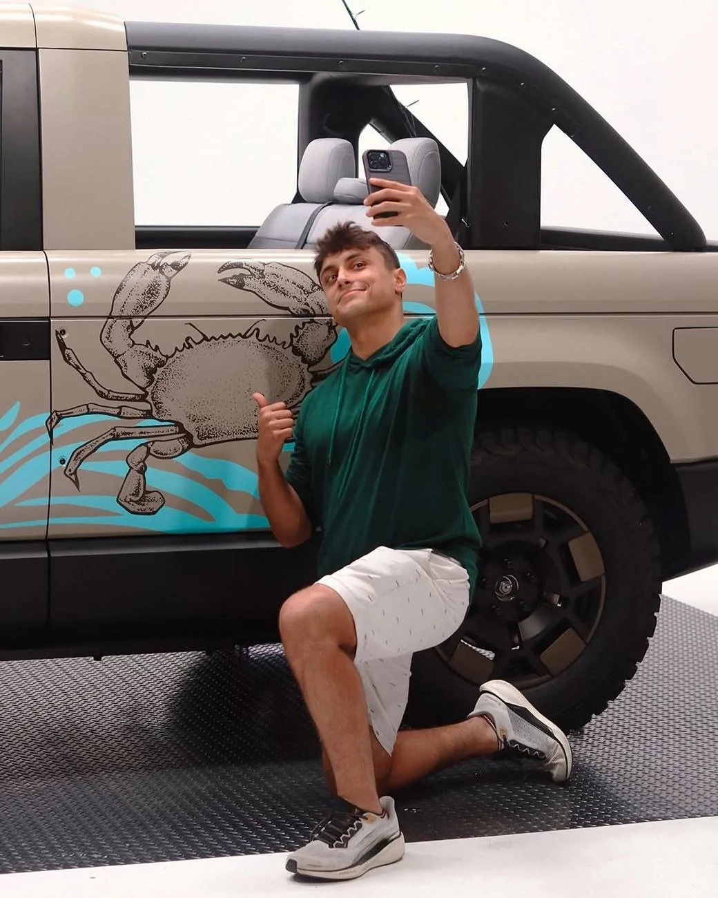 Slate Auto Pickup Truck Influencer photoshoots from Slate Instagram 15