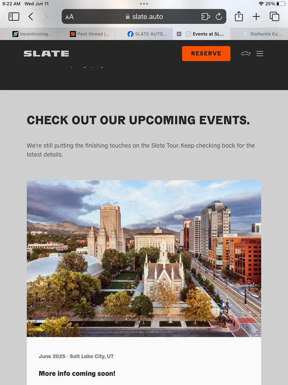Slate Auto Pickup Truck What happened to the Salt Lake and Detroit events planned for June? IMG_0045