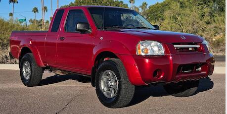 Slate Auto Pickup Truck Slate truck size shown parked inside garage first look video (in pickup and SUV form) 2004_Nissan_Frontier_KingCab