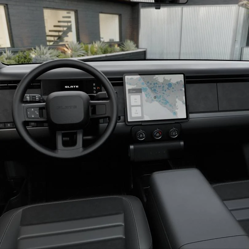 Slate Auto Pickup Truck Updated Slate interior digital dash IMG_2021