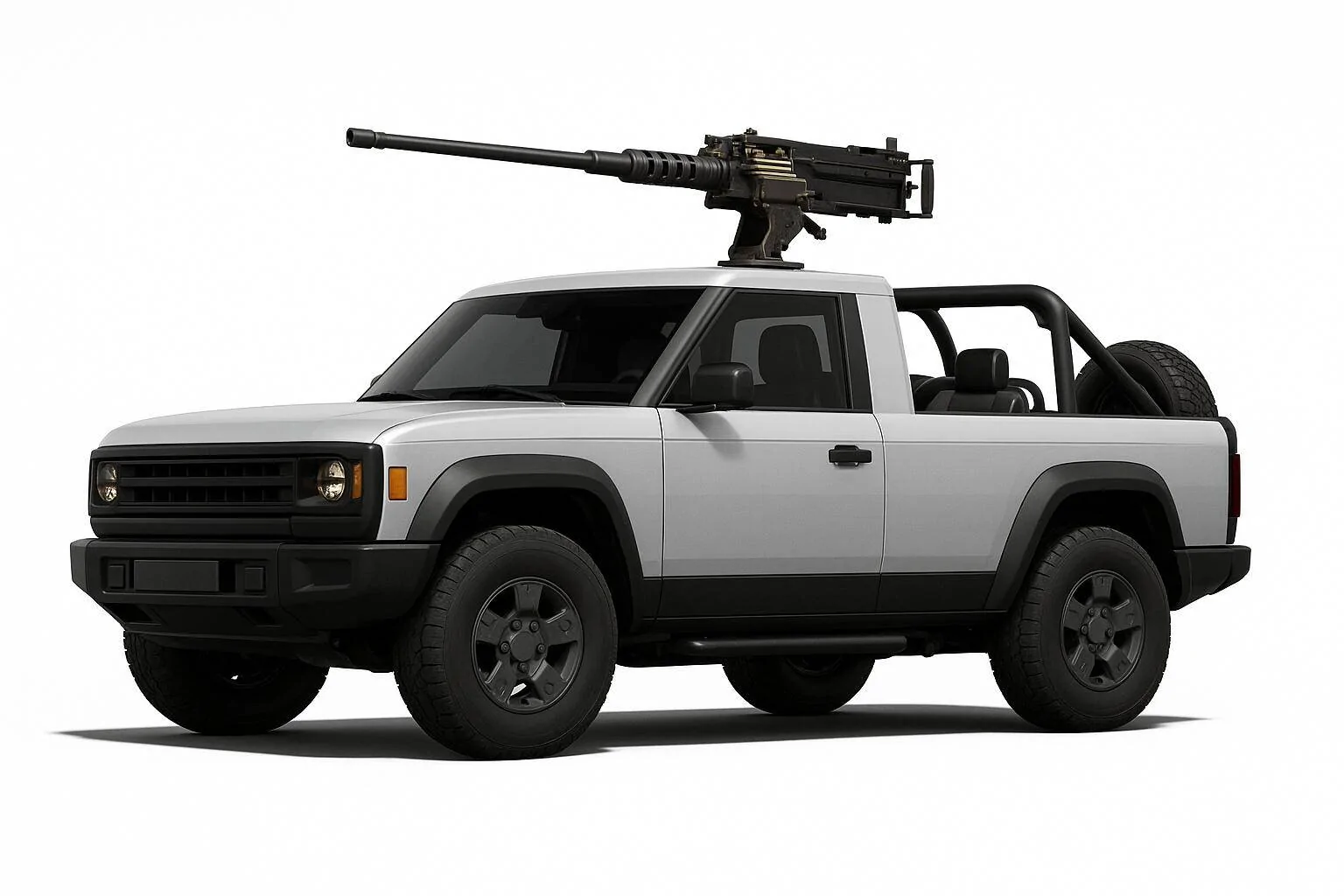 Slate Auto Pickup Truck So how are you mounting you 50 cal 2B7BD0D5-CB3F-459B-B7F7-78CB9BD84E9D