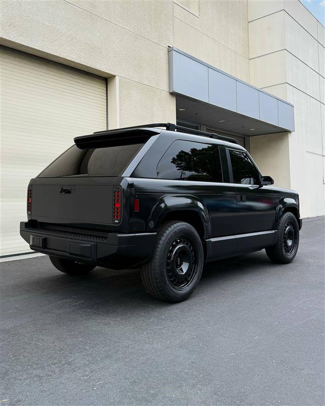 Slate Auto Pickup Truck Blacked out Slate Fastback - sleek from frunk to trunk IMG_7731