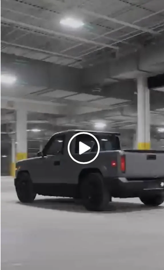 Slate Auto Pickup Truck Slate driving footage in production plant (confirmed real by Slate Auto) IMG_2110