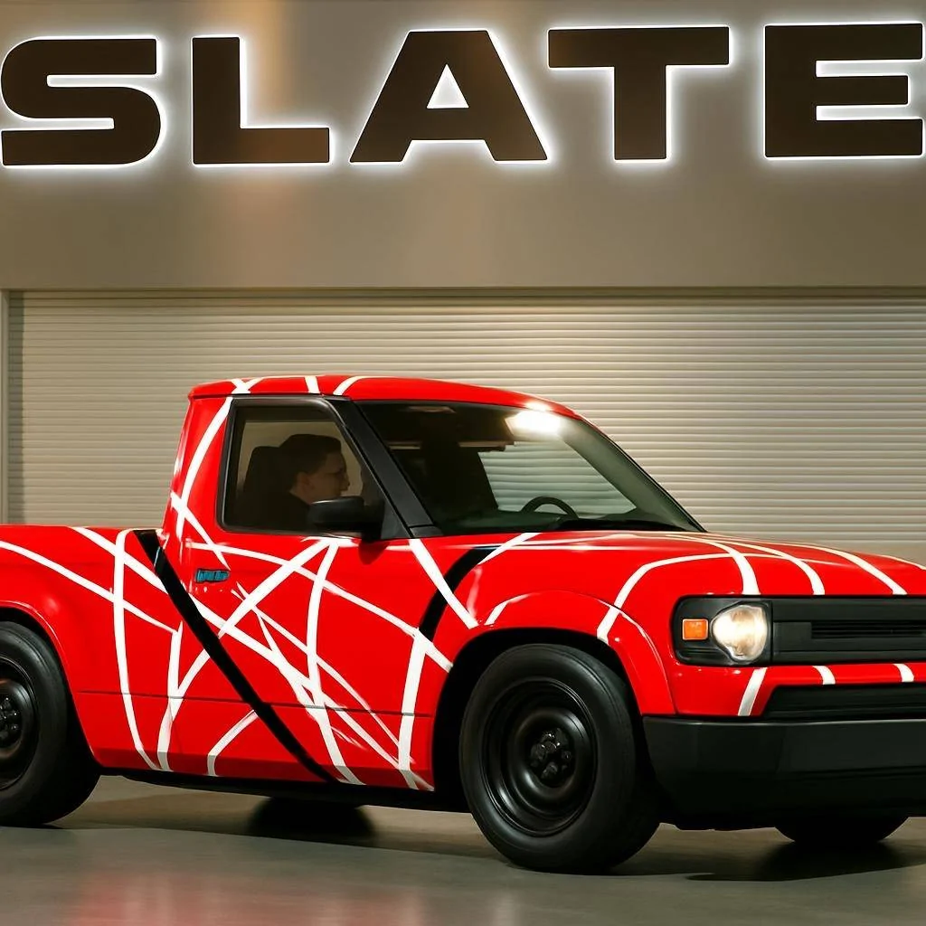 Slate Auto Pickup Truck 90s mini truck styling IMG_4165