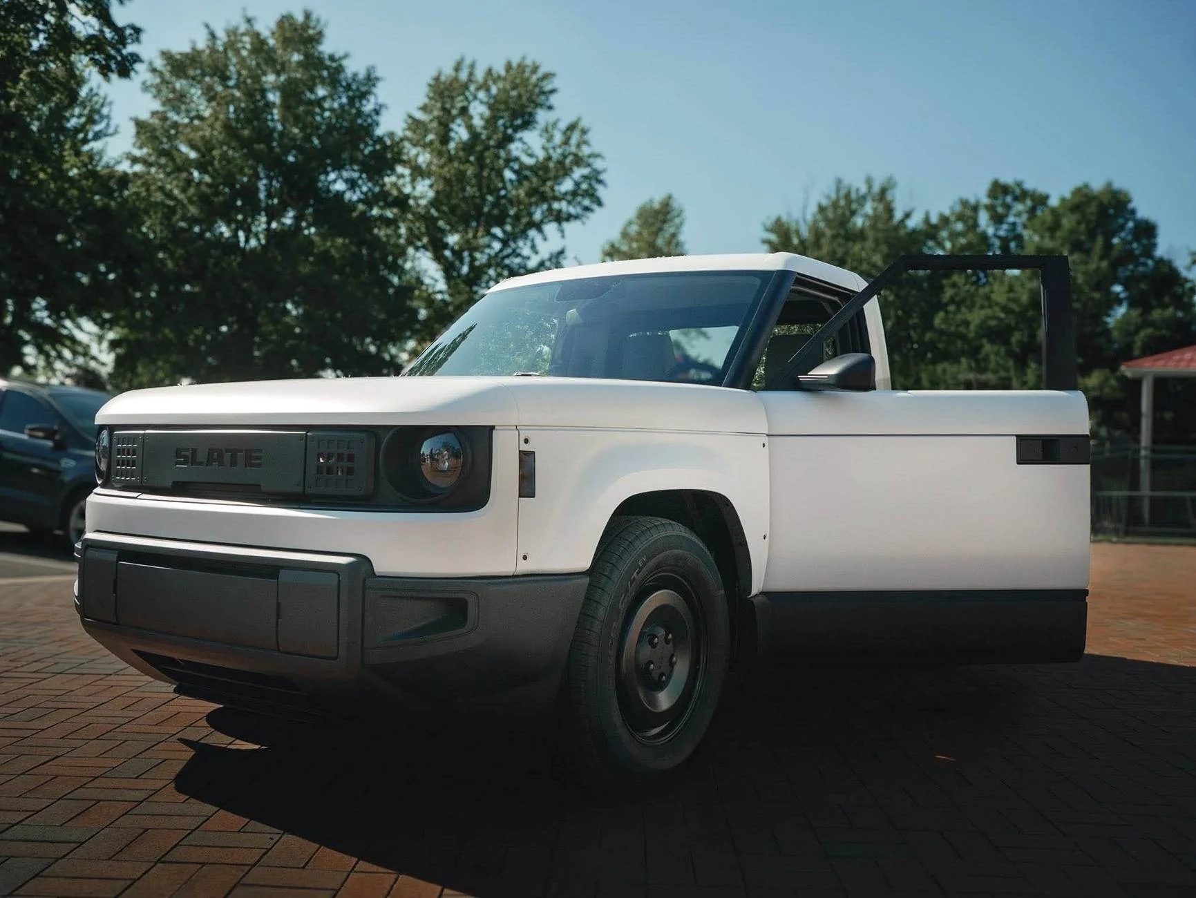 Slate Auto Pickup Truck More Slate pickup white wrap photos Slate truck pickup white wrap photos 1
