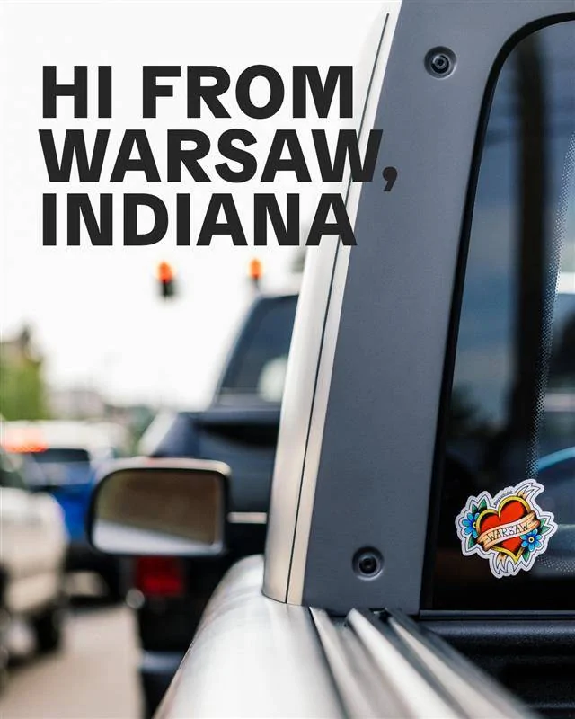 Slate Auto Pickup Truck "HI FROM WARSAW, INDIANA" -- Slate Auto slate auto warsaw indiana plant 1