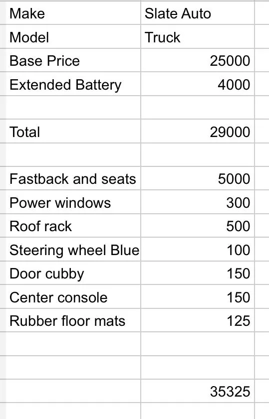 Slate Auto Pickup Truck Munro Live: Beta Factory Hoist Review of Slate Battery, Motor, Suspension, Underbody, Frunk, Body, Electrical System, Software, Safety & More IMG_2461