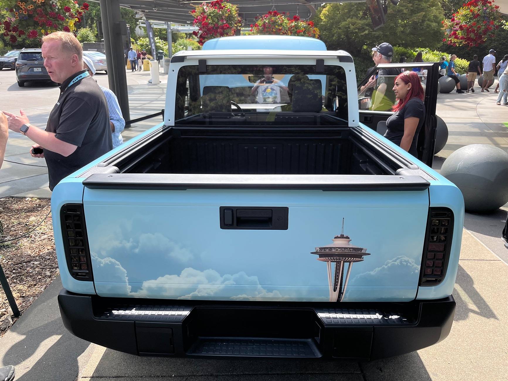 Slate Auto Pickup Truck Seattle Space Needle event - Slate truck photos, impressions, answers IMG_3106