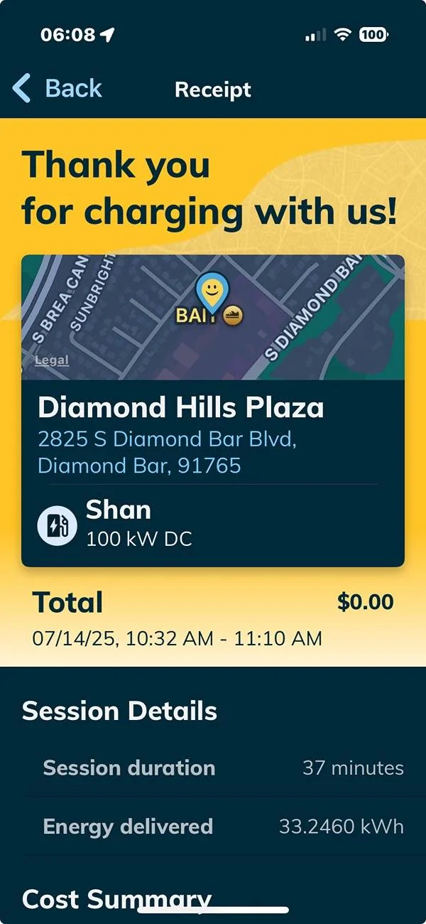 Slate Auto Pickup Truck Chargeway - the app you'll need Screenshot 2025-07-15 at 06.08.58