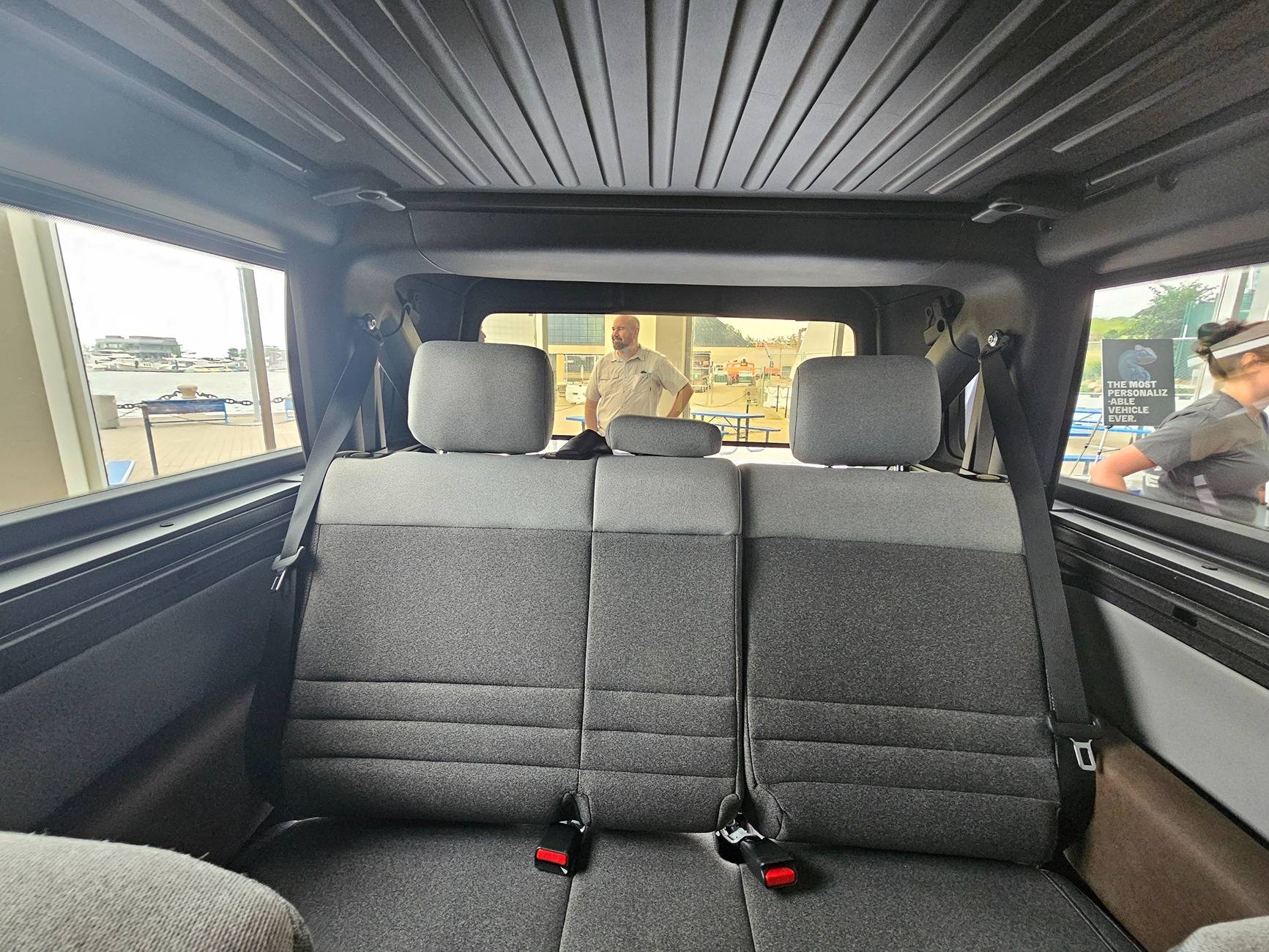 Slate Auto Pickup Truck Orange Slate SUV w/ 2" lift, BFG All-Terrain AT T/A tires, upgraded bumper, white roof, roof rack - photos from Cleveland Ohio 1000026428