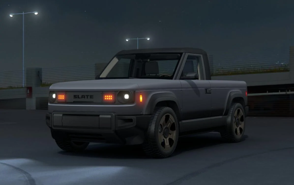 Slate Auto Pickup Truck Share your Slate build configuration images! lowered2