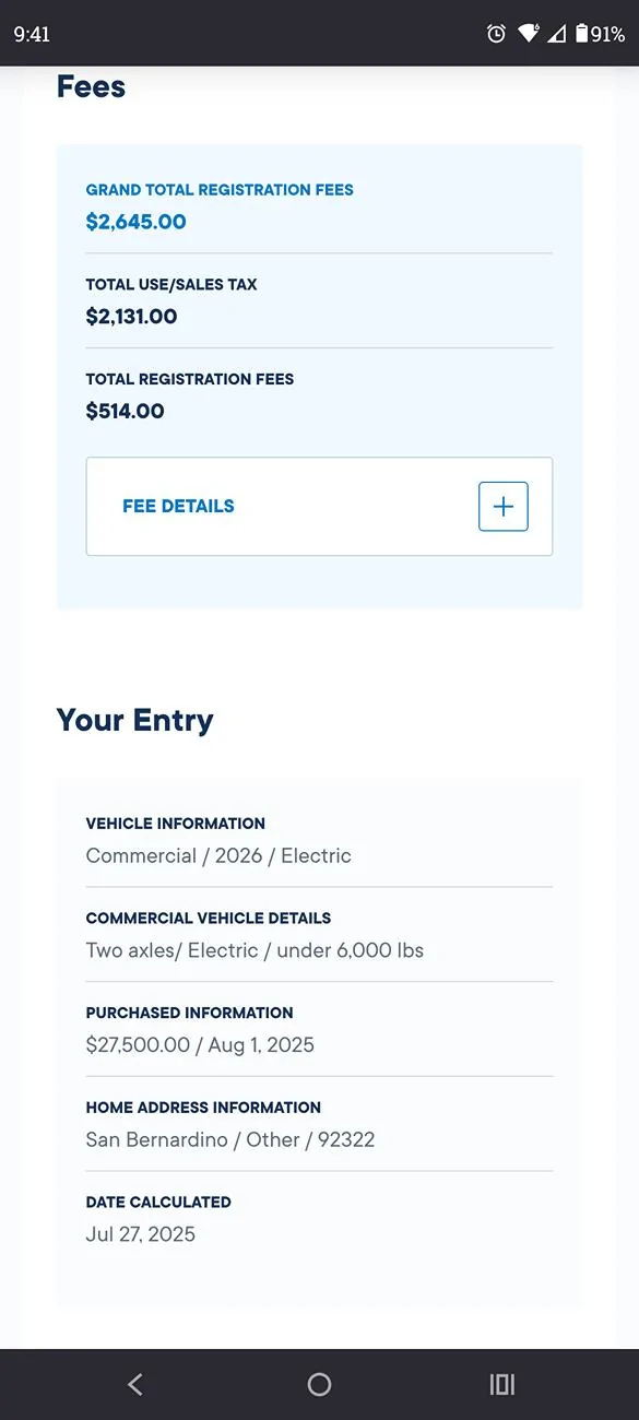 Slate Auto Pickup Truck Destination and Documentation Fees Screenshot_20250727-094119.Firefox