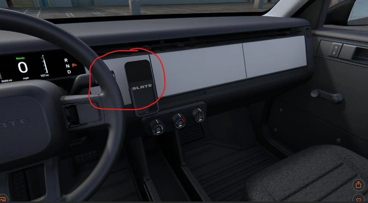 Slate Auto Pickup Truck Double DIN radio compatible - questions dash