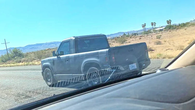 Slate Auto Pickup Truck 2 Slate trucks spotted on road in Arizona slate pickup truck spotted on road arizona 3