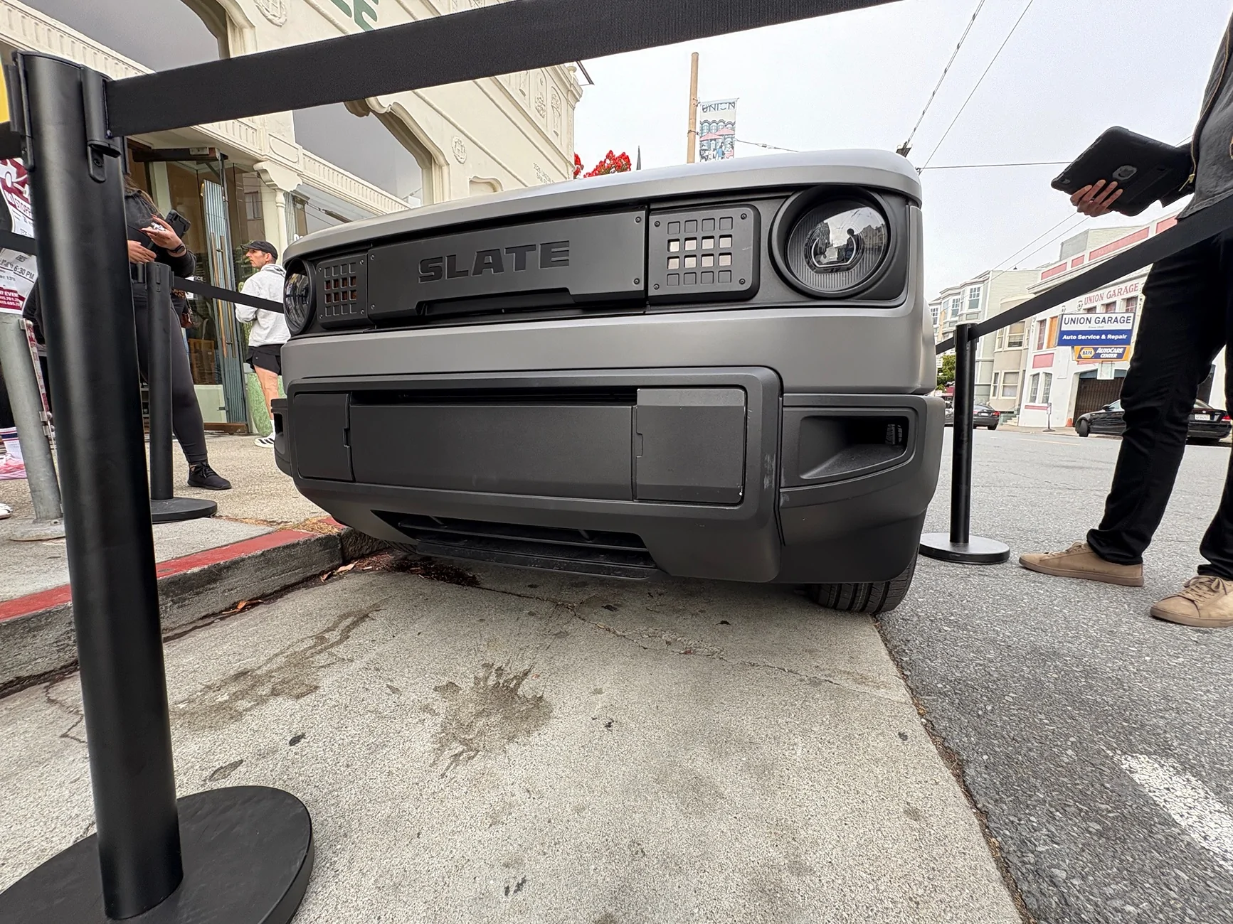 Slate Auto Pickup Truck Slate event in San Francisco @ Motoring Coffee 8/9/25 - photos & impressions IMG_2057