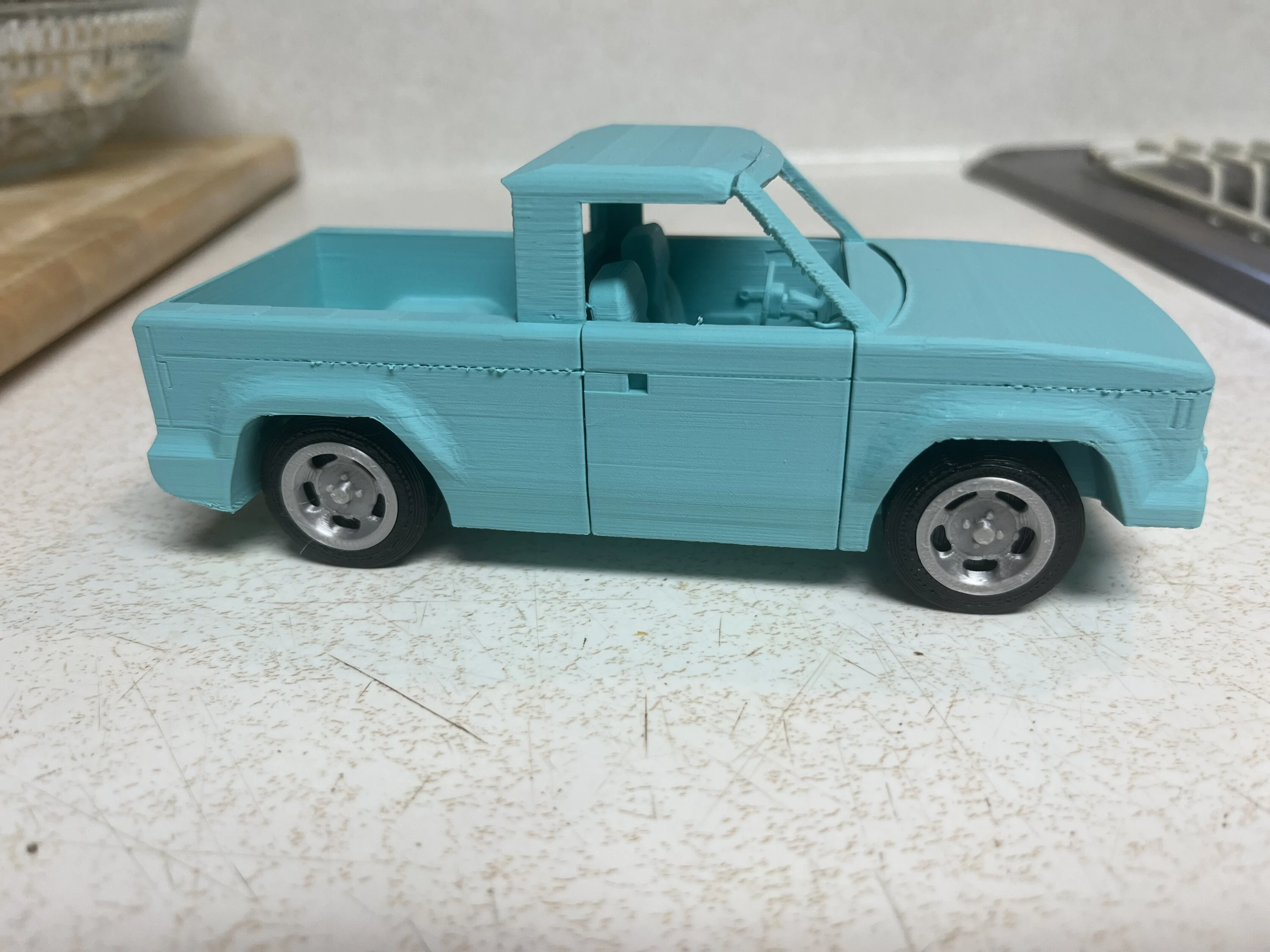 Slate Auto Pickup Truck My Slate 3D prints (download) - pickup, SUV, convertible IMG_9075