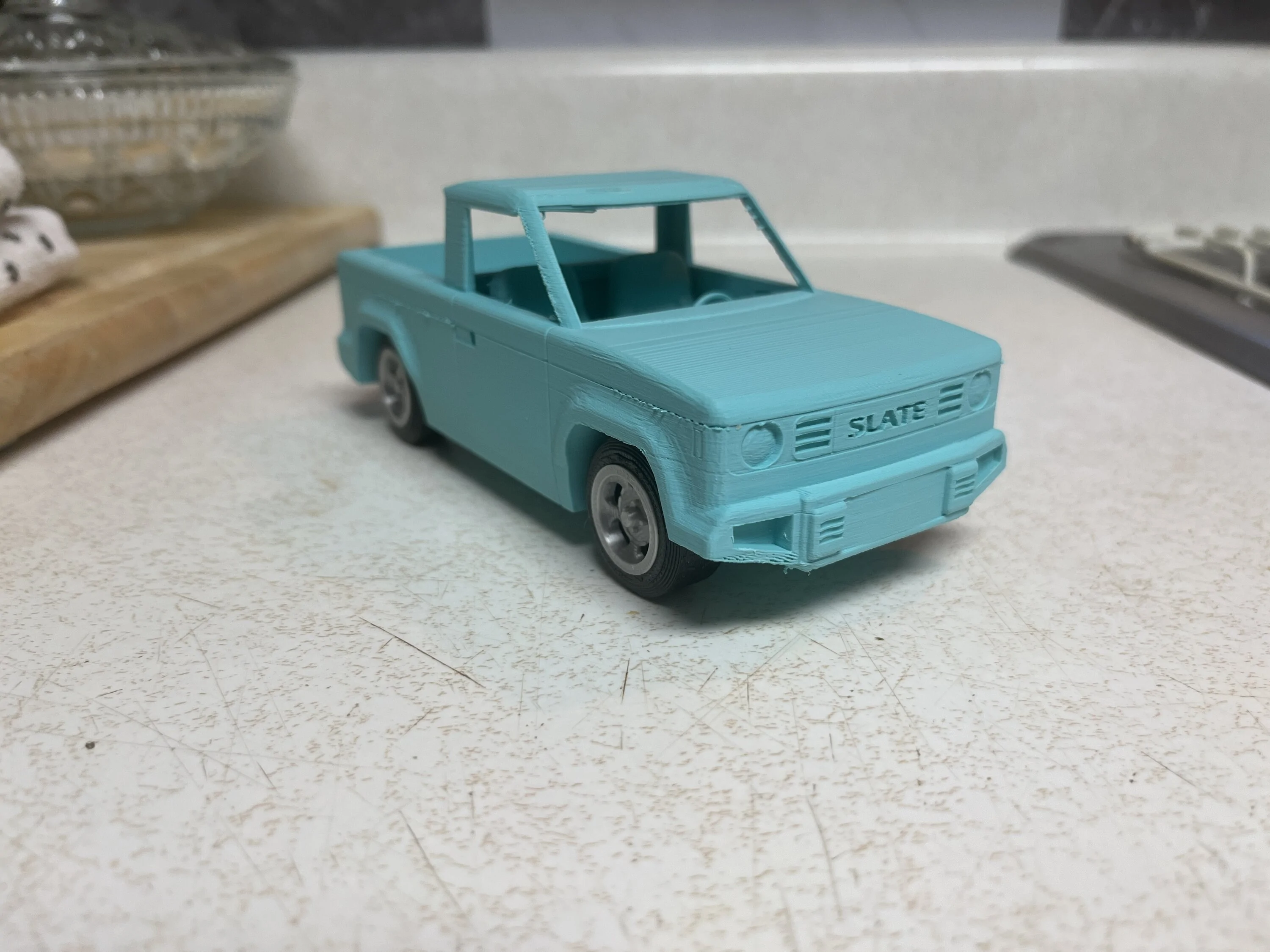 Slate Auto Pickup Truck My Slate 3D prints (download) - pickup, SUV, convertible IMG_9076