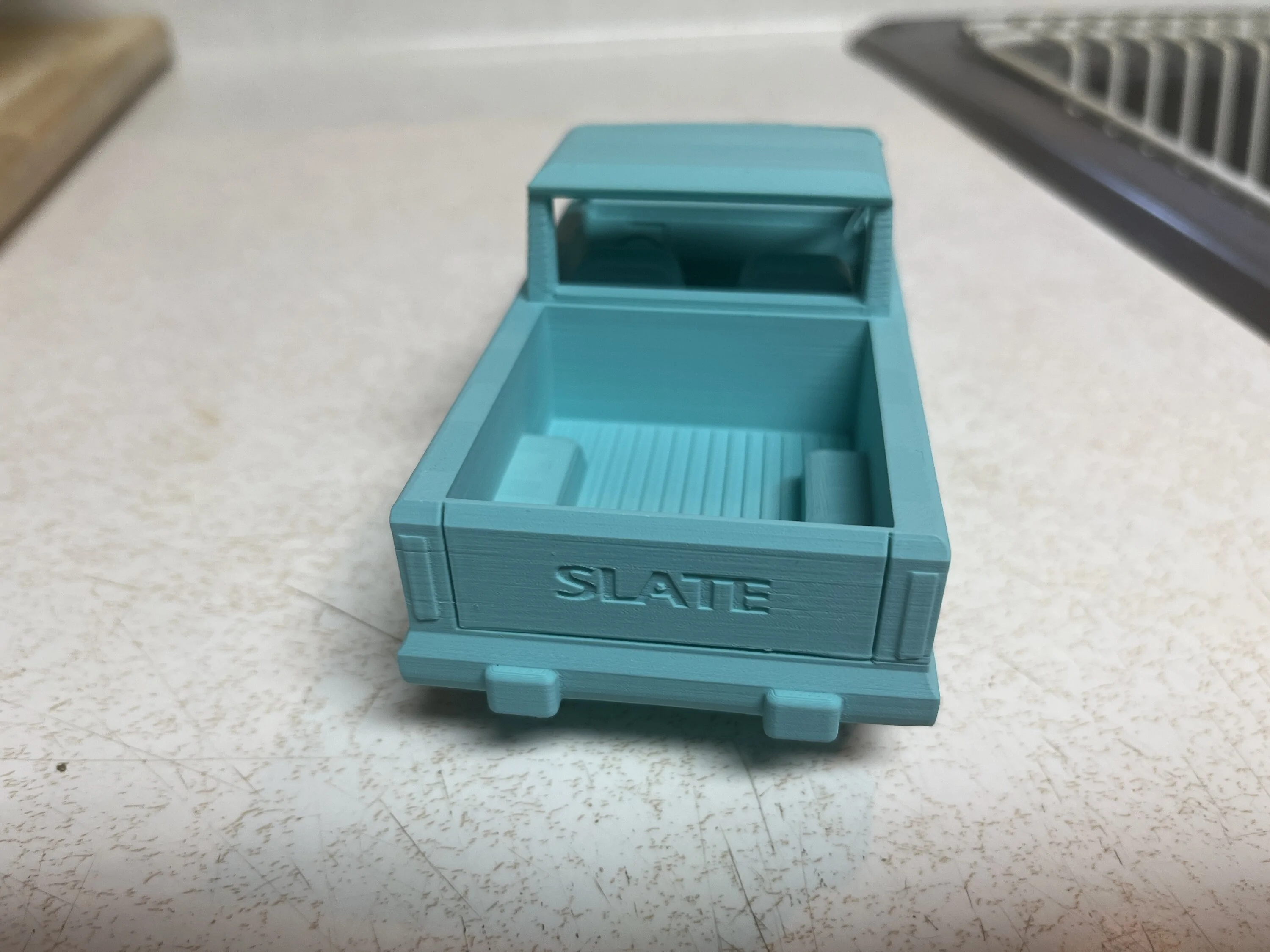 Slate Auto Pickup Truck My Slate 3D prints (download) - pickup, SUV, convertible IMG_9077