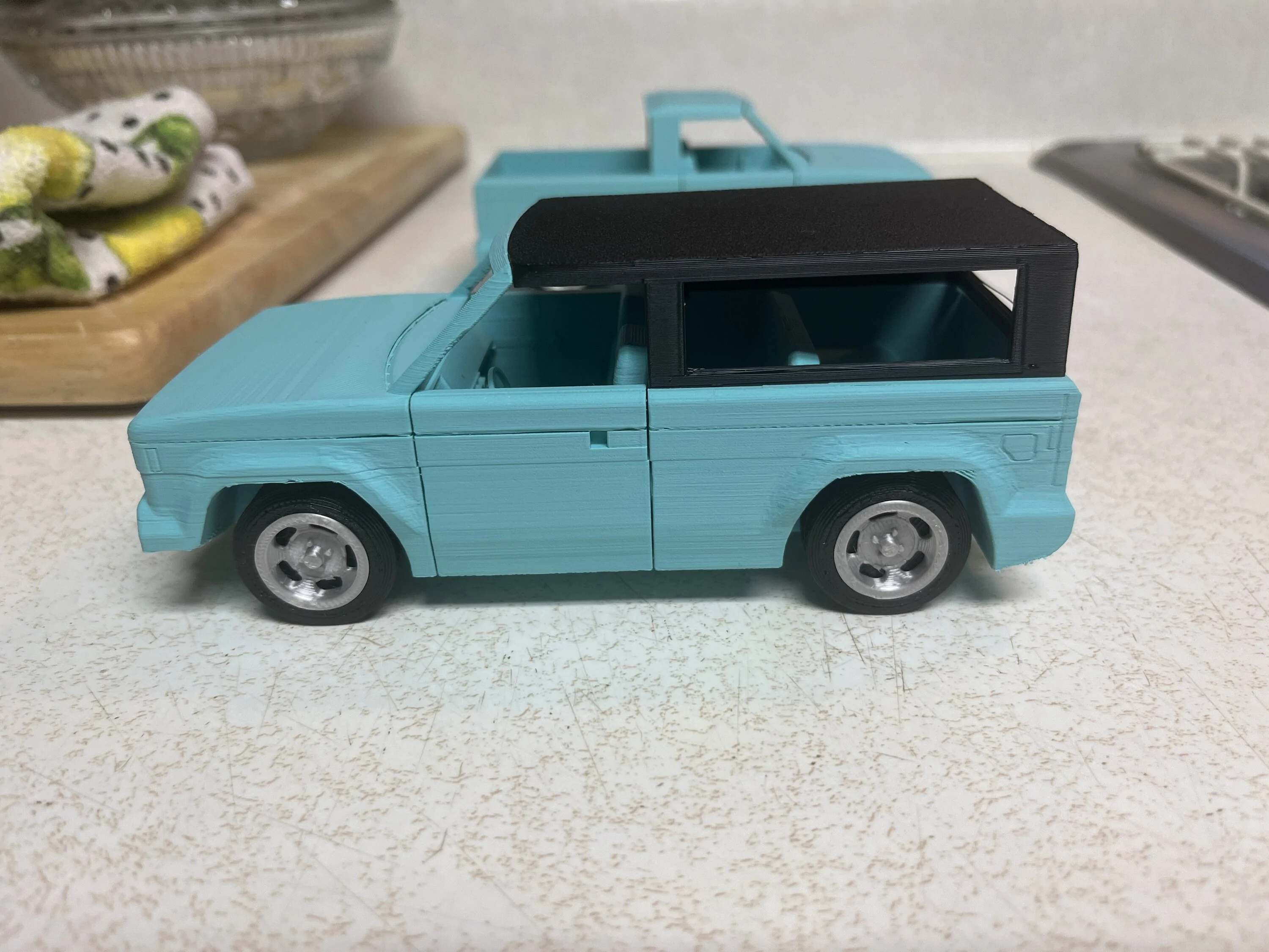 Slate Auto Pickup Truck My Slate 3D prints (download) - pickup, SUV, convertible IMG_9080