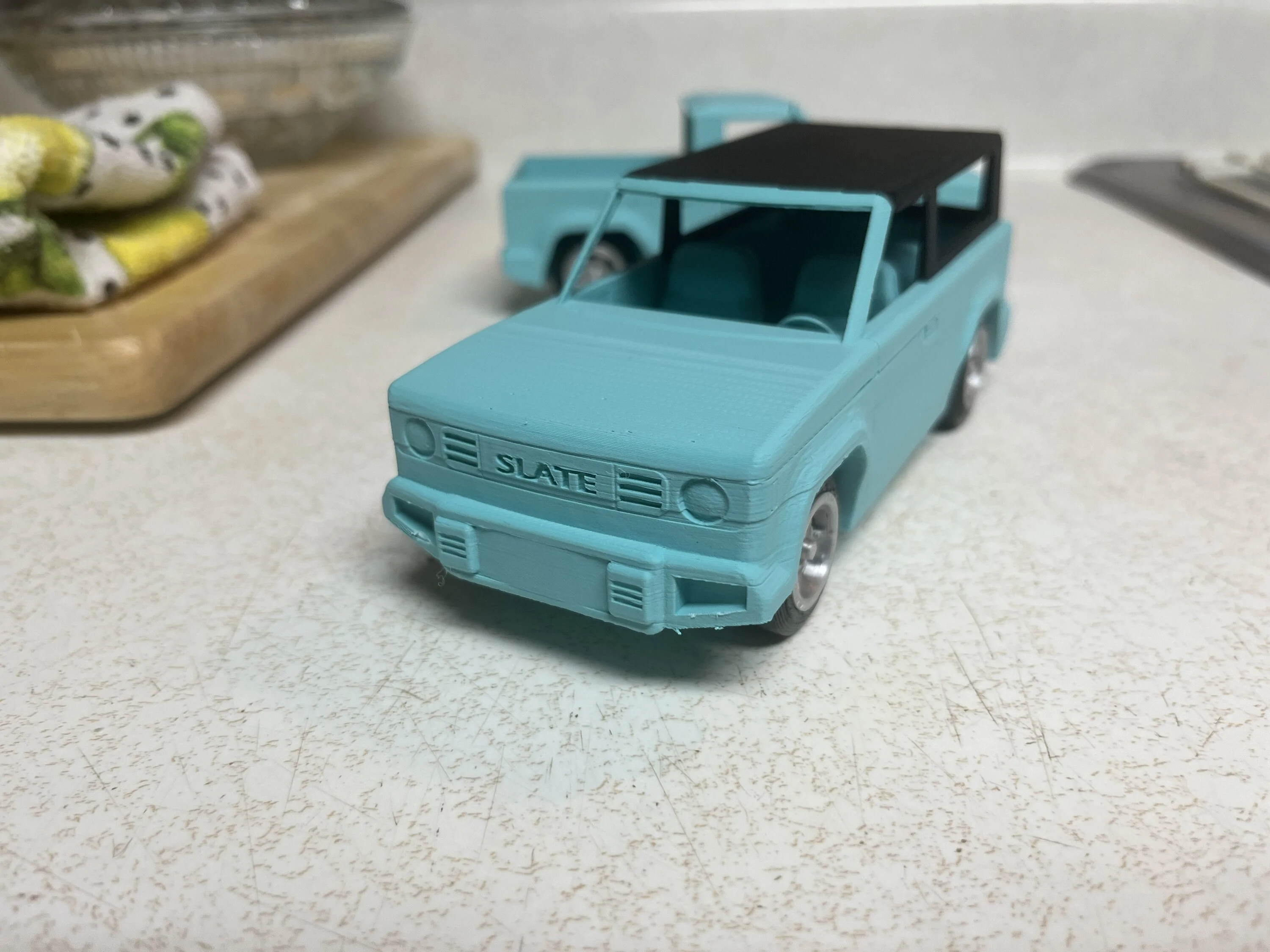 Slate Auto Pickup Truck My Slate 3D prints (download) - pickup, SUV, convertible IMG_9081