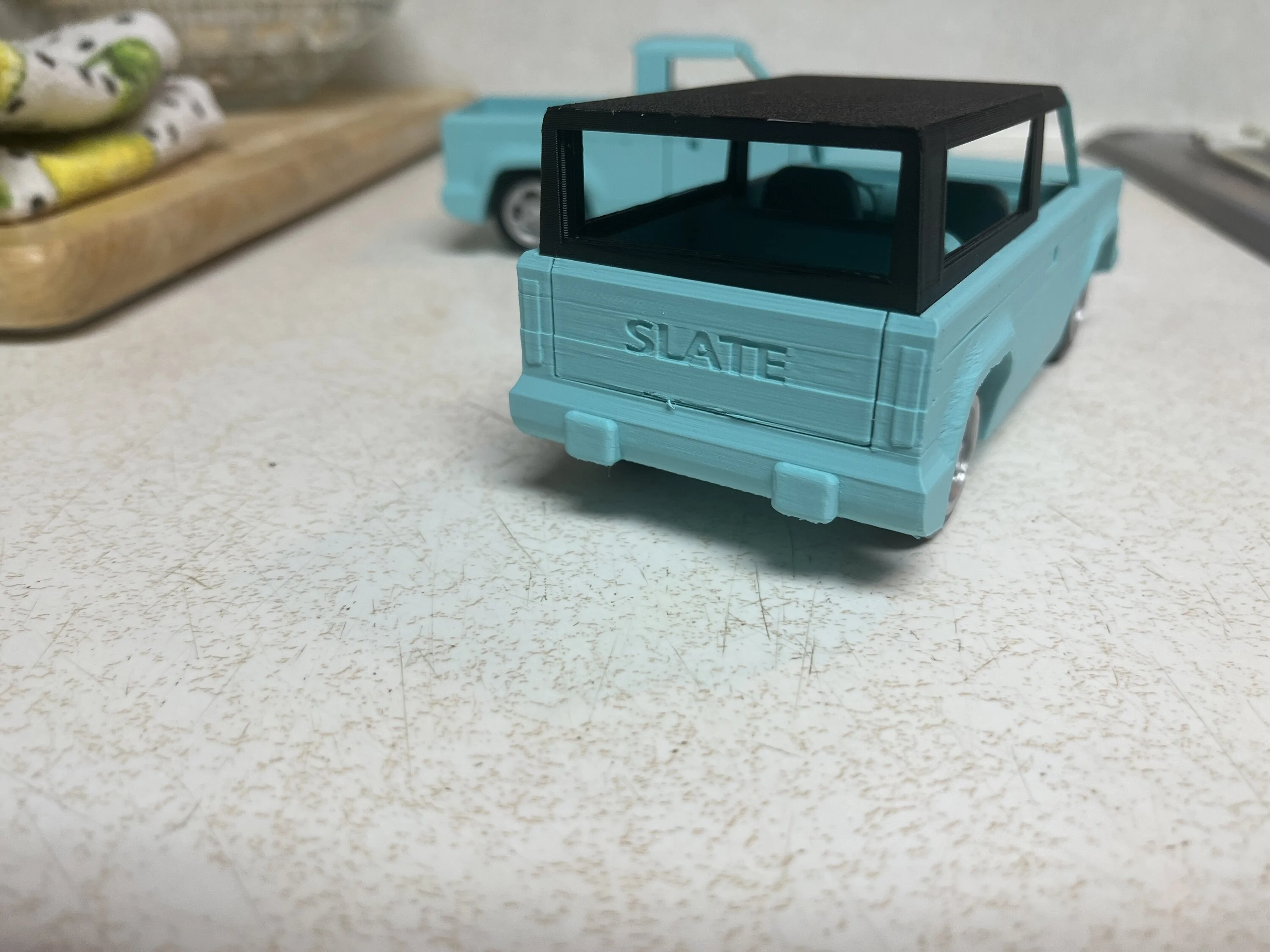Slate Auto Pickup Truck My Slate 3D prints (download) - pickup, SUV, convertible IMG_9082
