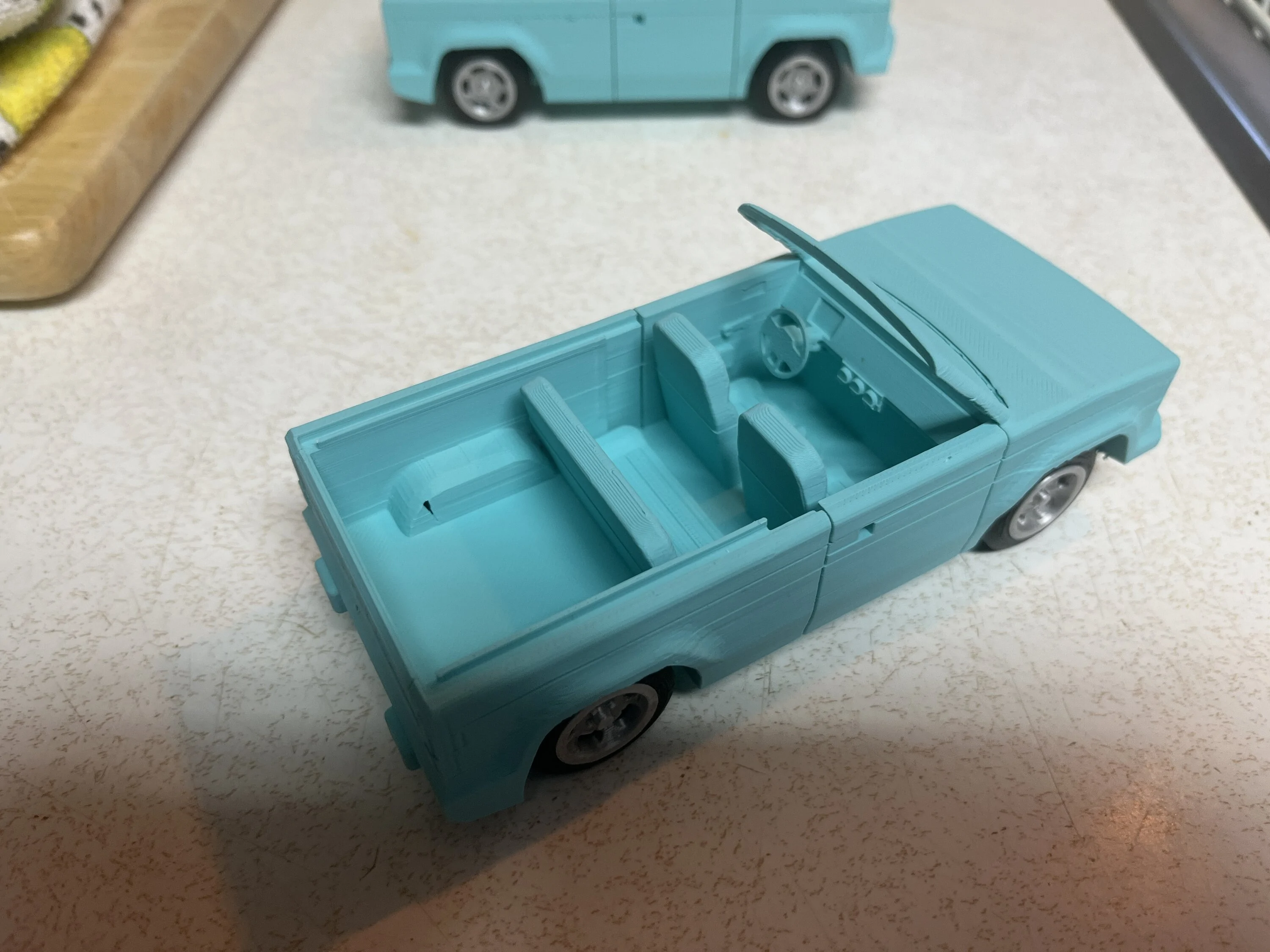 Slate Auto Pickup Truck My Slate 3D prints (download) - pickup, SUV, convertible IMG_9083