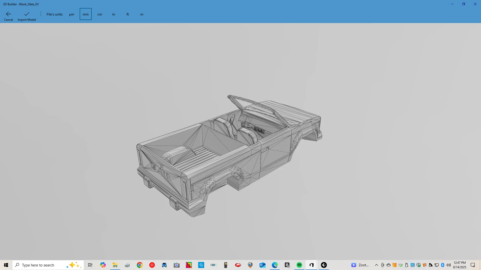 Slate Auto Pickup Truck My Slate 3D prints (download) - pickup, SUV, convertible 1755190093558-rl