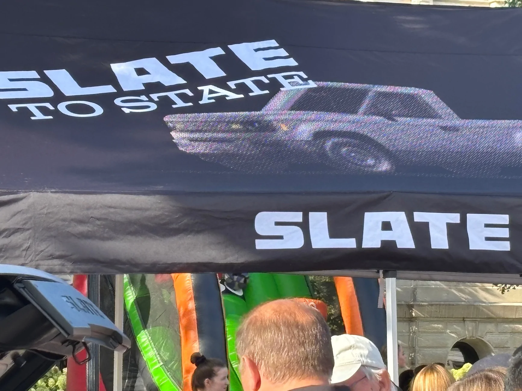 Slate Auto Pickup Truck Slate block party in Warsaw today with pictures (pickup + SUV) IMG_1981