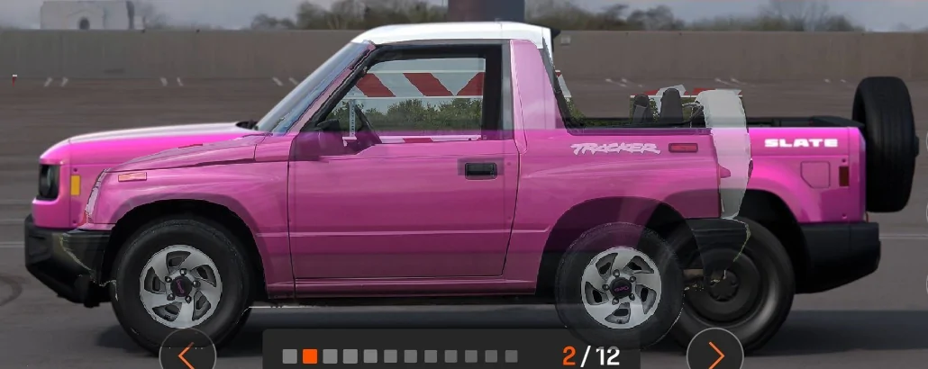 Slate Auto Pickup Truck For fun - Overall Size / Wheelbase of Slate truck compared to other vehicles 1756545430321-l