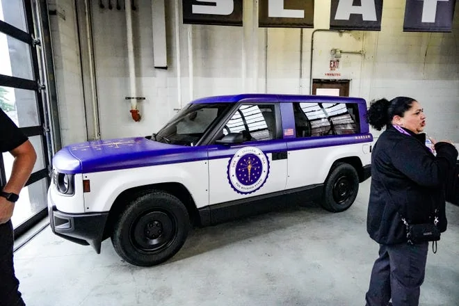 Slate Auto Pickup Truck Photos from inside Slate production factory! (Sneak peek inside Slate electric pickup truck plant in Warsaw) Photos inside Slate Warsaw factory production construction 24