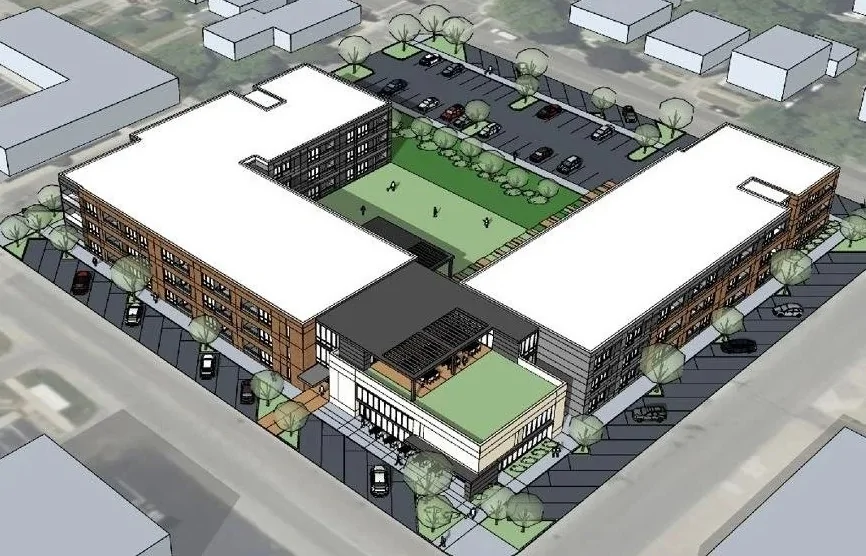Slate Auto Pickup Truck New Apartment Complex construction underway in Warsaw for future Slate employees! Try This