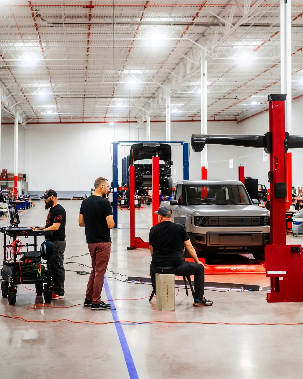 Slate Auto Pickup Truck Welcome to our Beta facility G2RvzqrWUAAoWHg