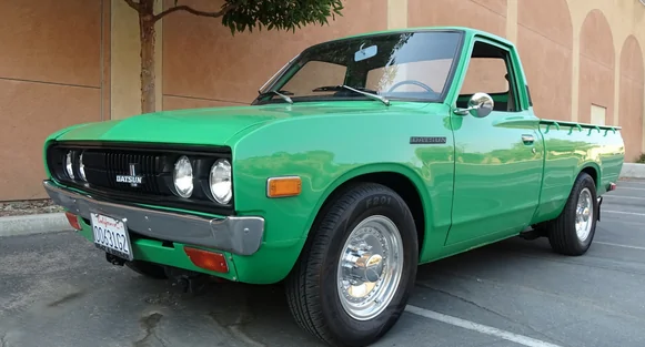 Slate Auto Pickup Truck Welcome to our Beta facility Datsun_620-2