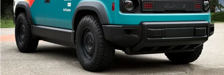 Slate Auto Pickup Truck Taller 17" All-Terrain Tires for OEM Wheels Truck_with_265-70-17s